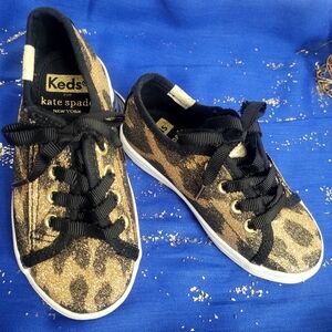 Kate Spade X Keds Sparkle Sneakers, Size 6